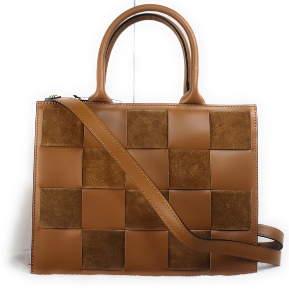 Kidus woldemichael made in Italy Florence cow leather handbag satchel - Picture 1 of 13